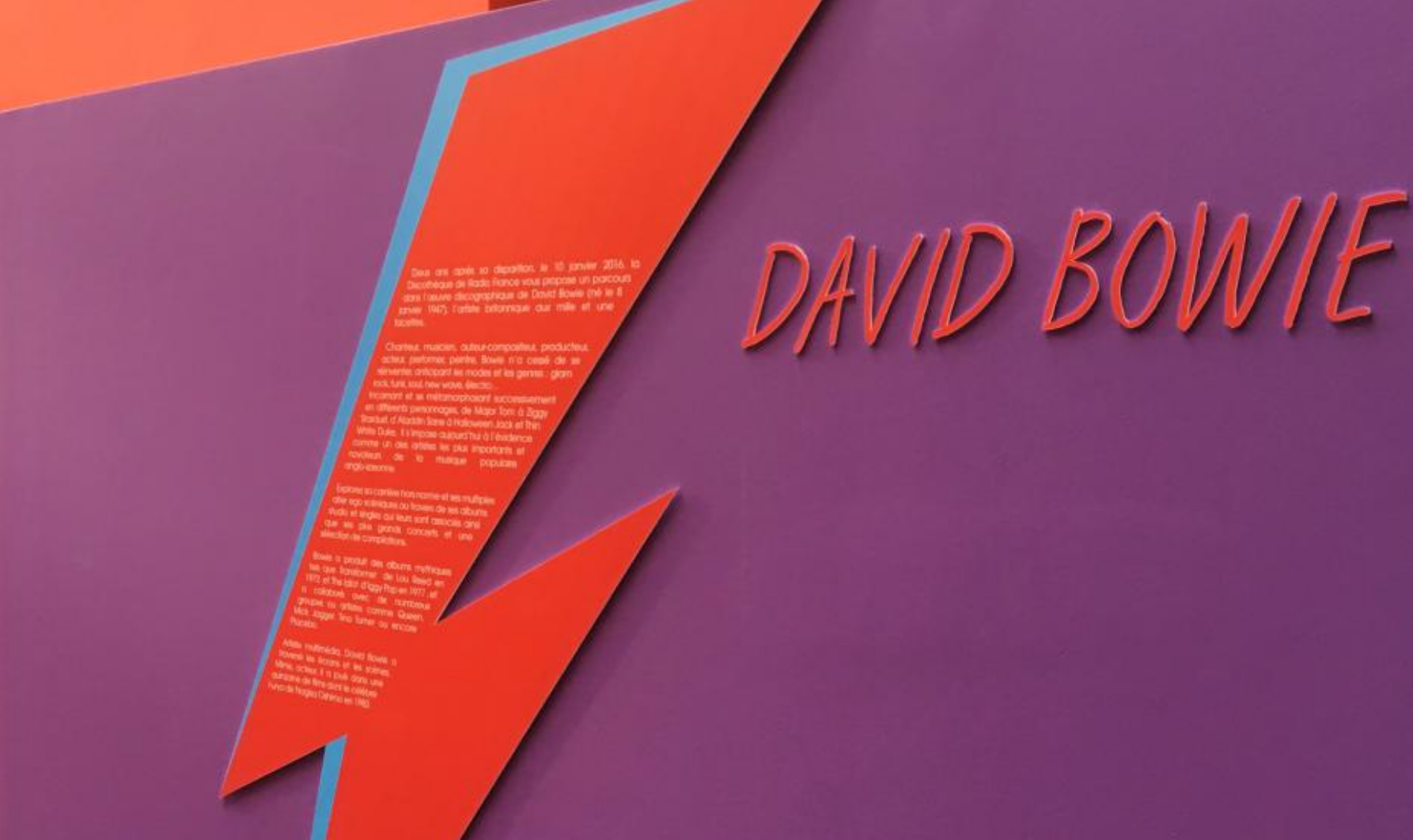 Maison de la radio : une exposition de vinyles de David Bowie