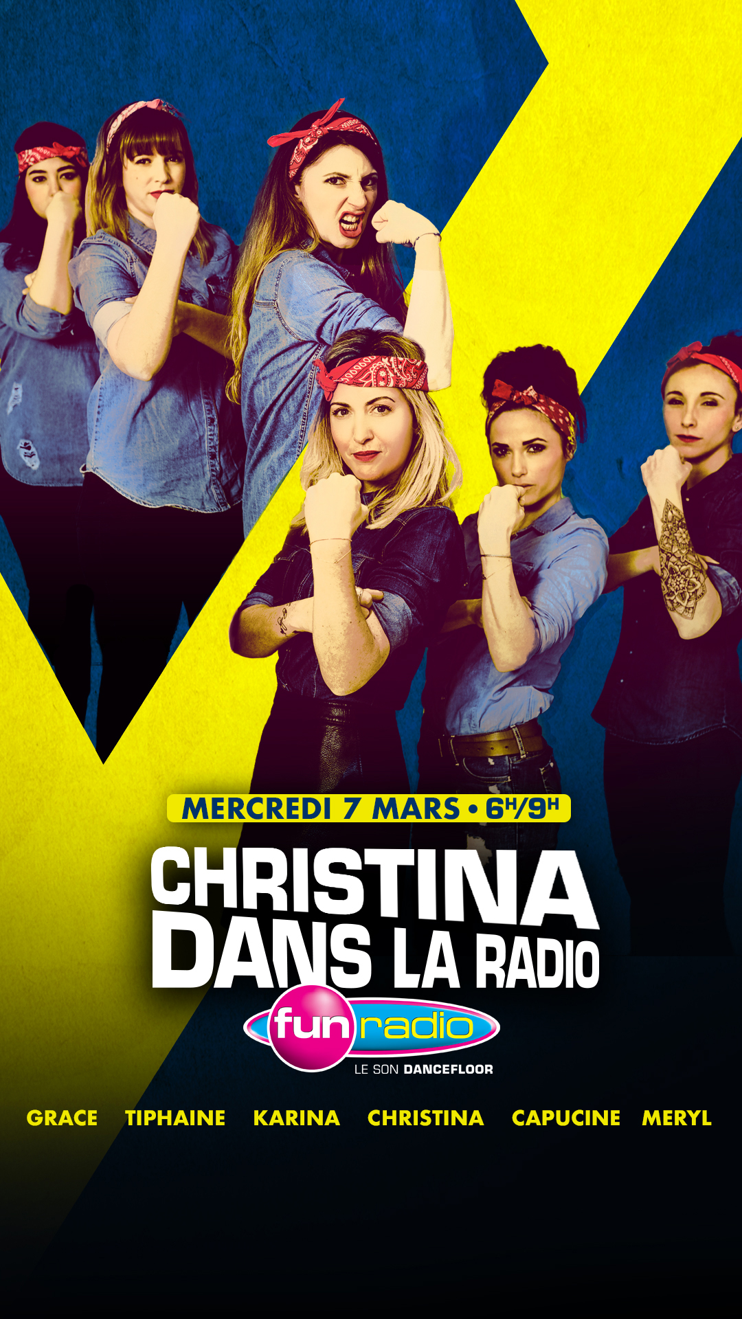 "Christina dans la radio" sur Fun Radio