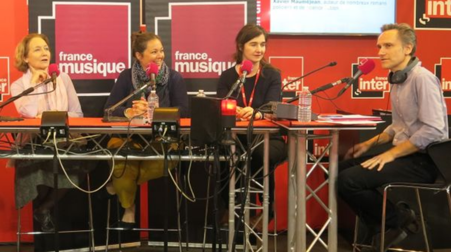 L'an passé, France Musique avait également délocalisé plusieurs de ses émissions au Salon du Livre de Paris © Radio France / Annick Haumier-France Musique