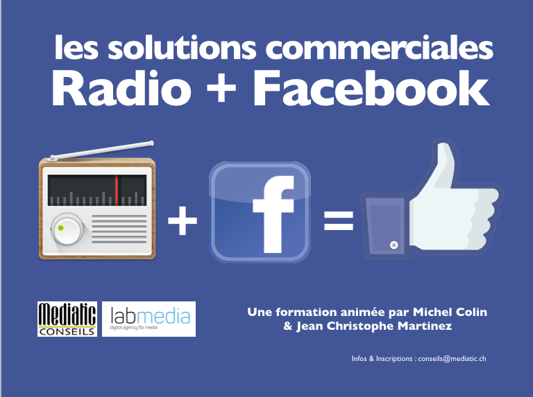 Apprenez à vendre des offres "Radio + Facebook"