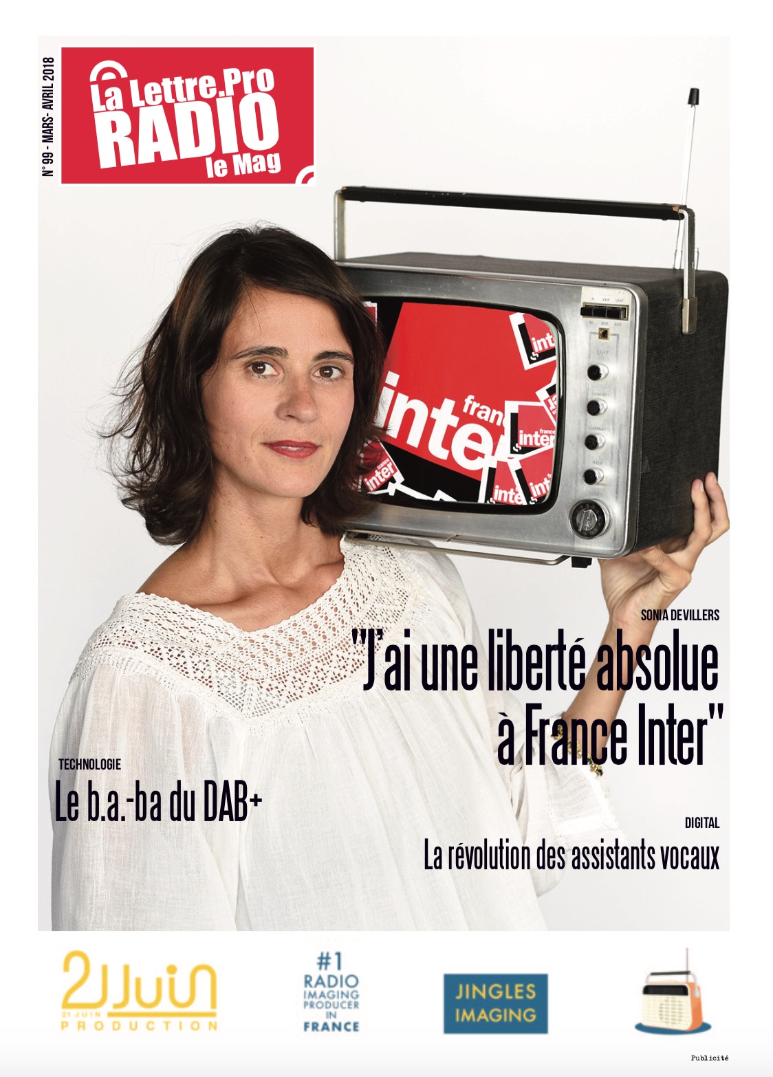 La Lettre Pro de la Radio n° 99 vient de paraitre