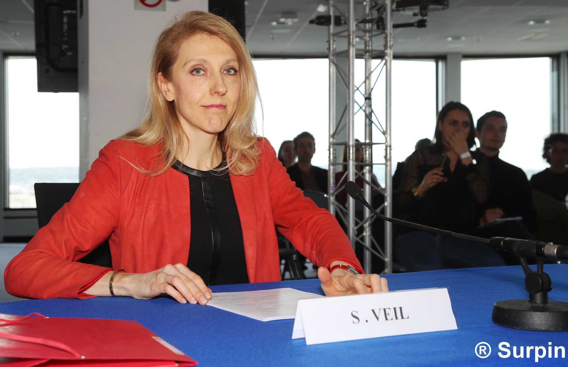 Sibyle Veil, lors de son audition mercredi après-midi au CSA © Serge Surpin / La Lettre Pro de la Radio