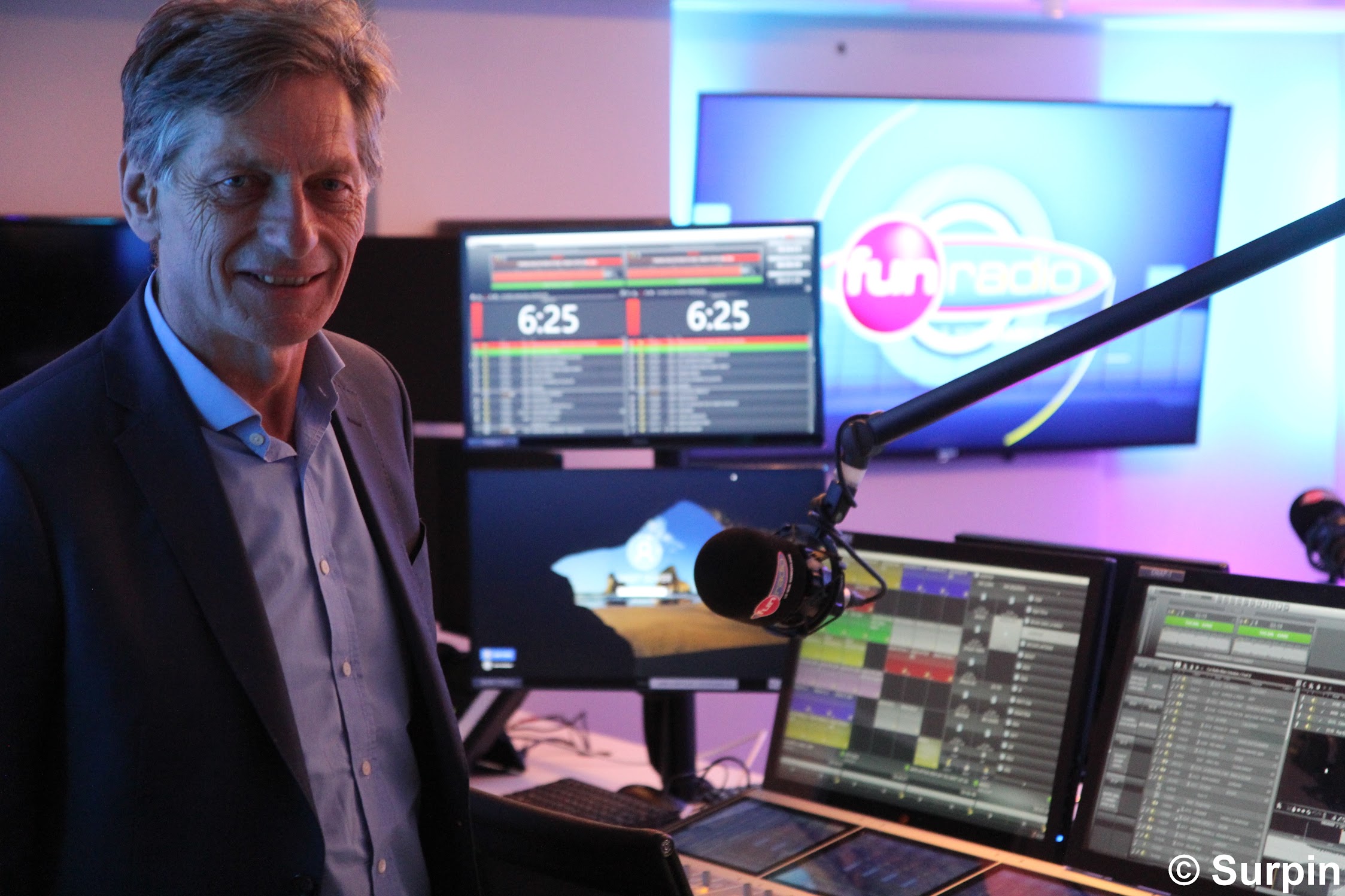 Inauguration des nouveaux locaux de RTL