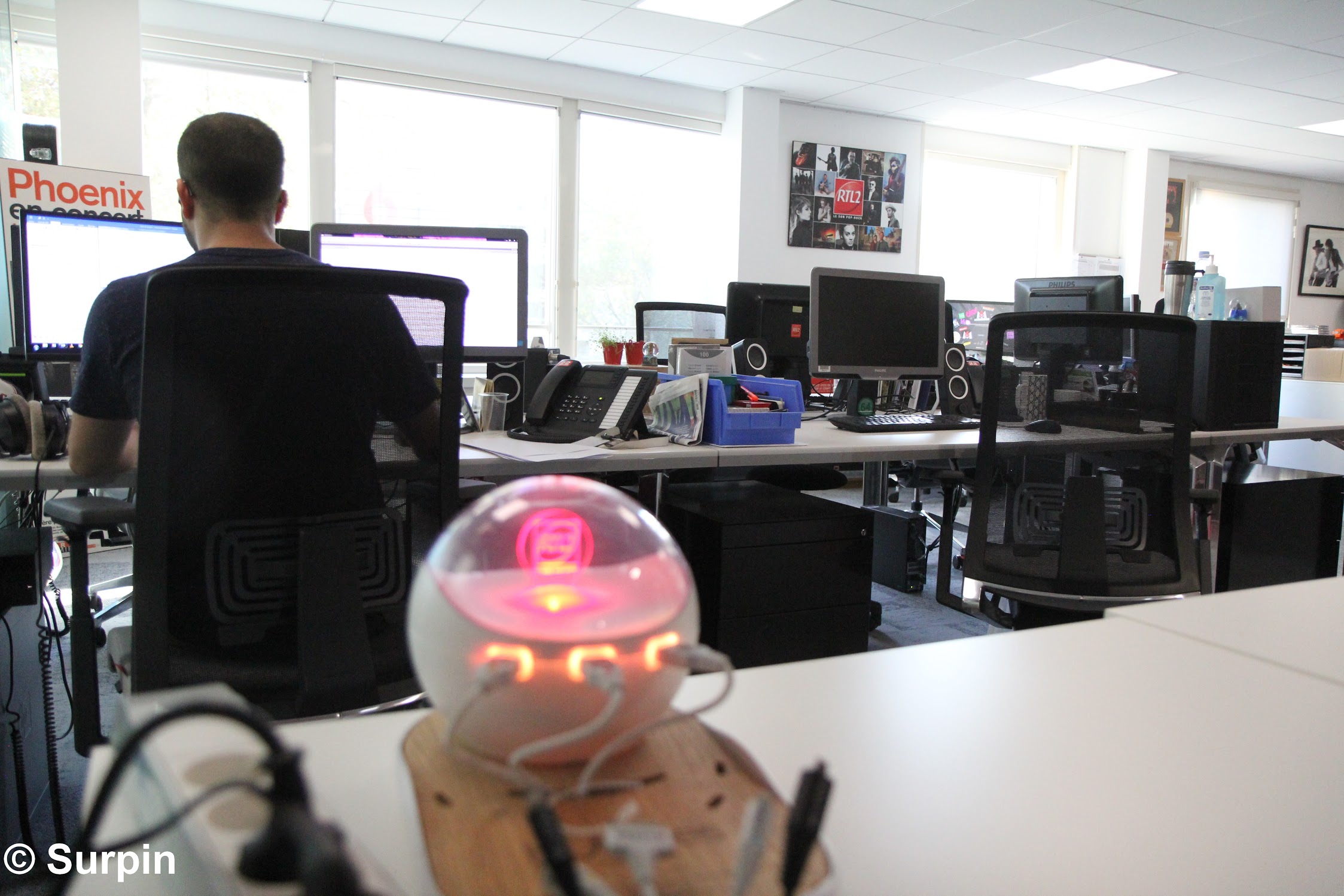 Inauguration des nouveaux locaux de RTL