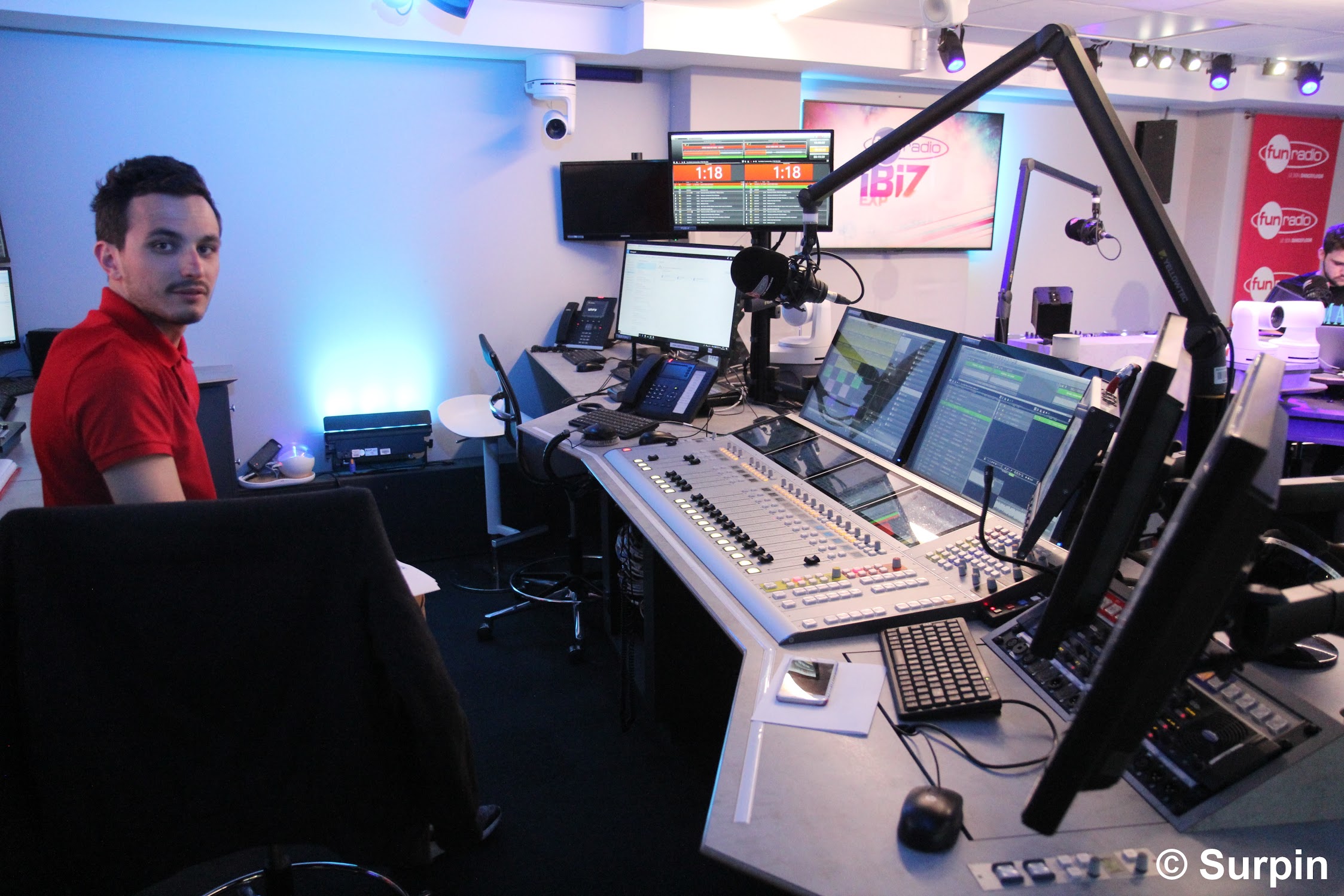 Inauguration des nouveaux locaux de RTL