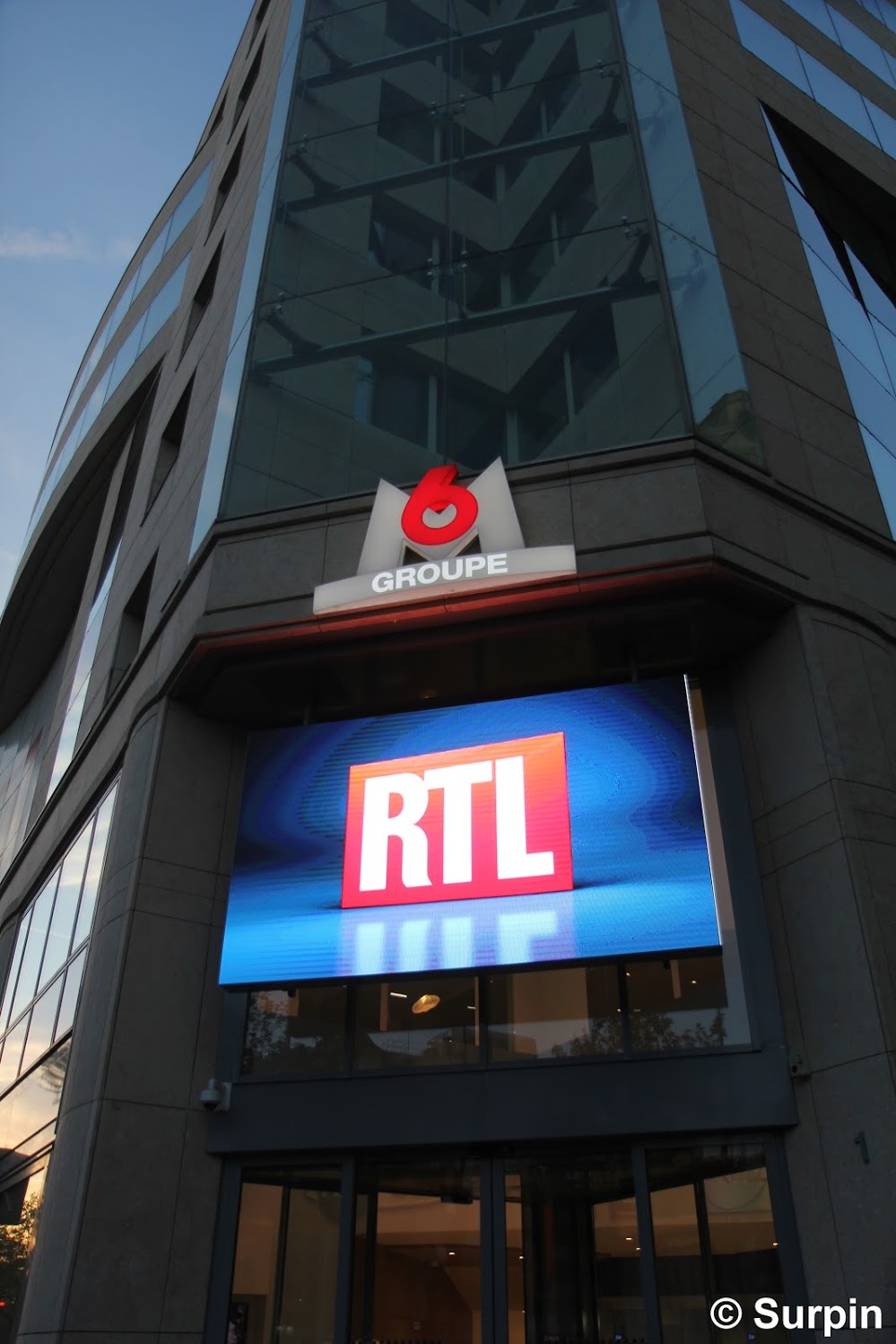 Inauguration des nouveaux locaux de RTL