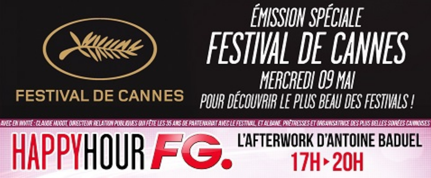 Radio FG en direct de Cannes