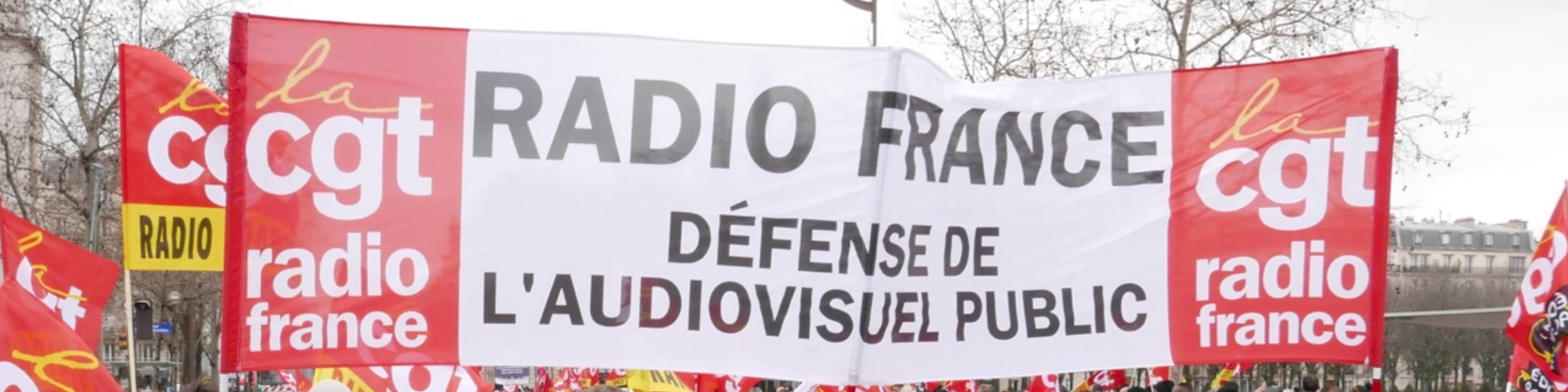 La CGT Radio France appelle à cesser le travail ce samedi 26 mai © CGT Radio France