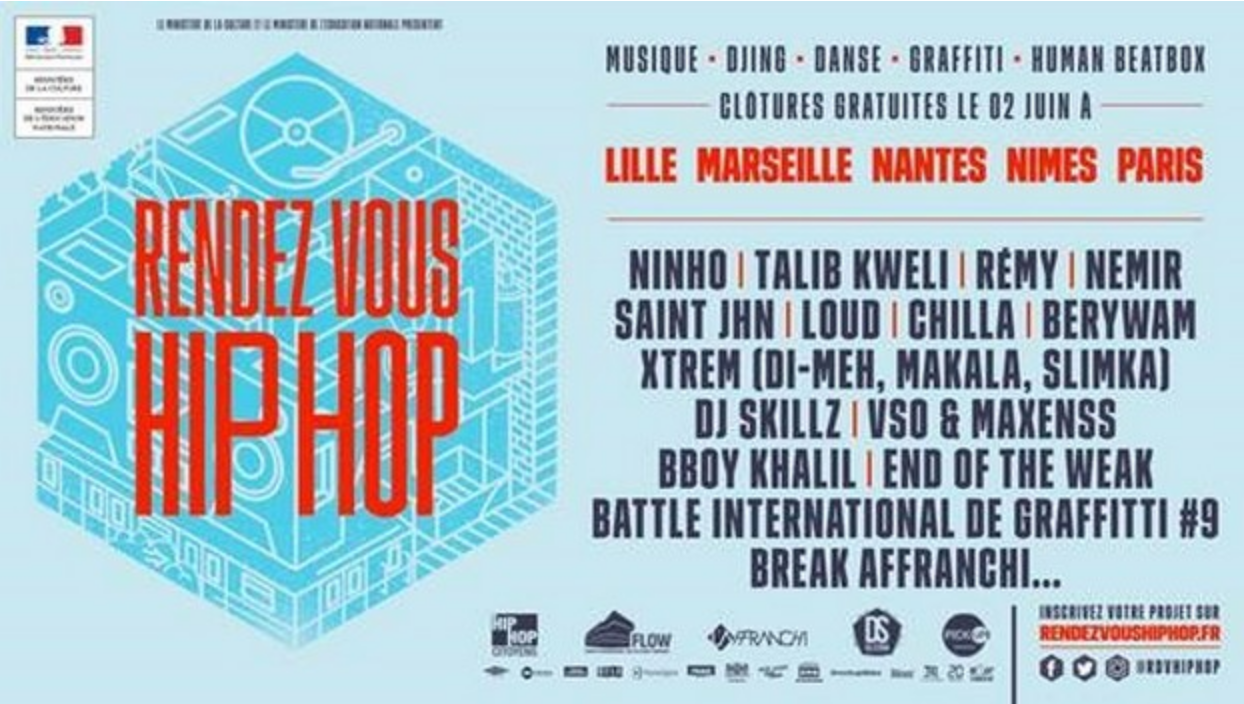 Mouv' : un multiplex en direct de "Rendez-vous Hip Hop"