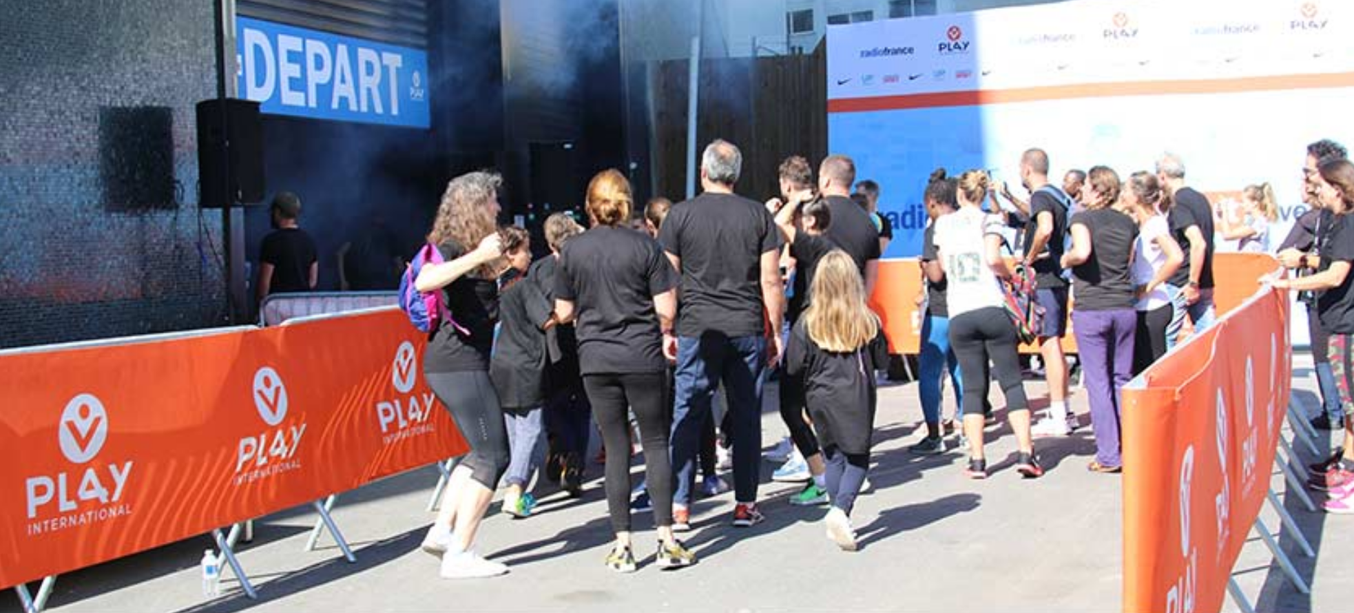 La 3e édition de Radio France fête le sport avec "PLAY International" en septembre 2017 © RF/Catherine Grain