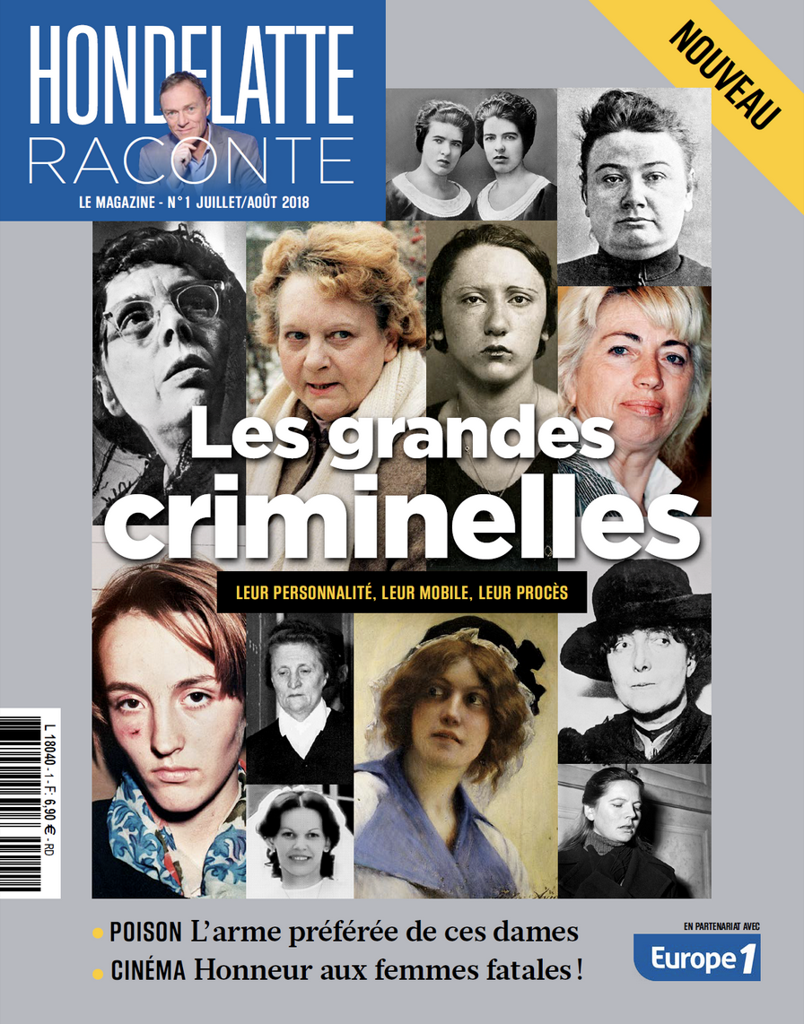 Le magazine "Hondelatte Raconte, le magazine" est en kiosque