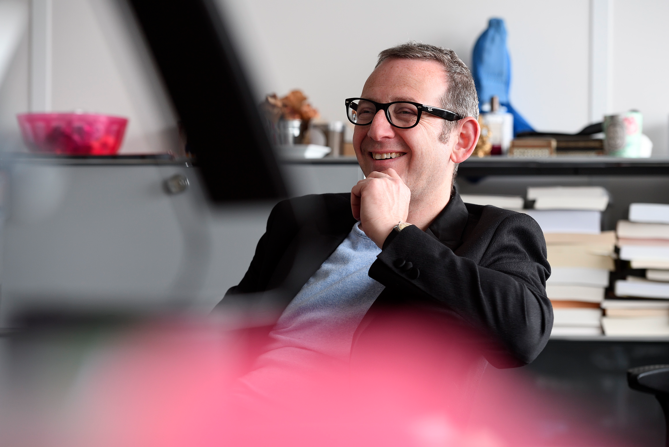 De 7h à 9h, Guillaume Erner réveille les auditeurs de France Culture © Radio France / Christophe Abramowitz