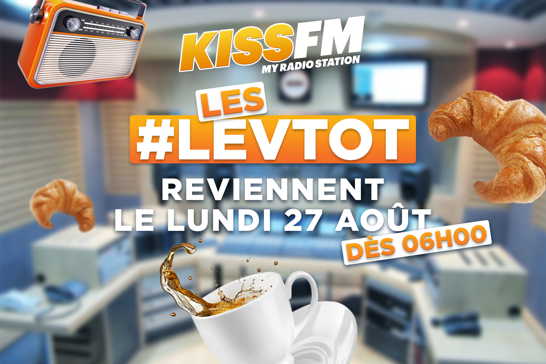 La matinale de Kiss FM a fait sa rentrée