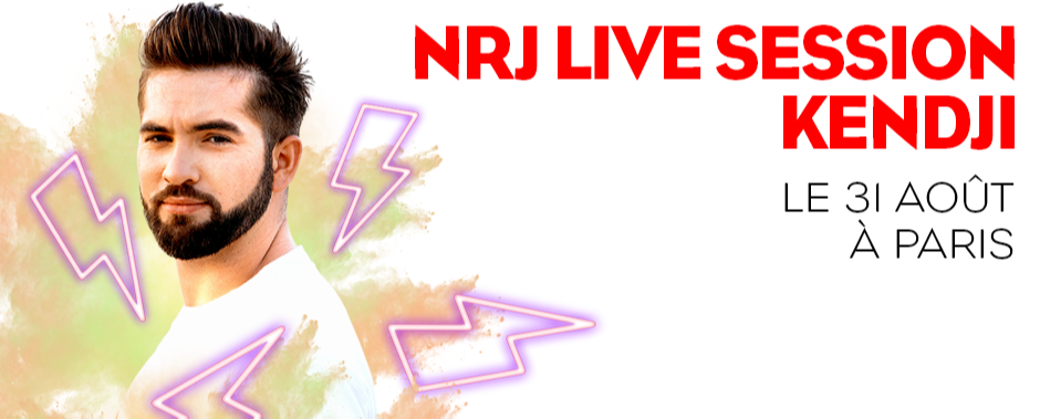 Un concert NRJ Live Session avec Kendji Girac