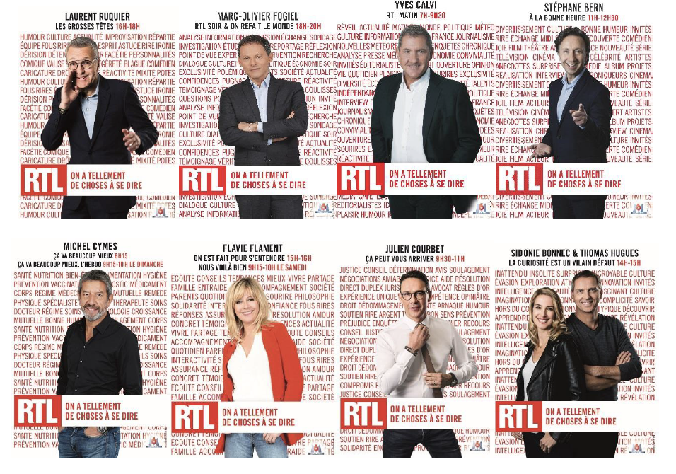 Nouvelle signature pour RTL : "On a tellement de choses à se dire"