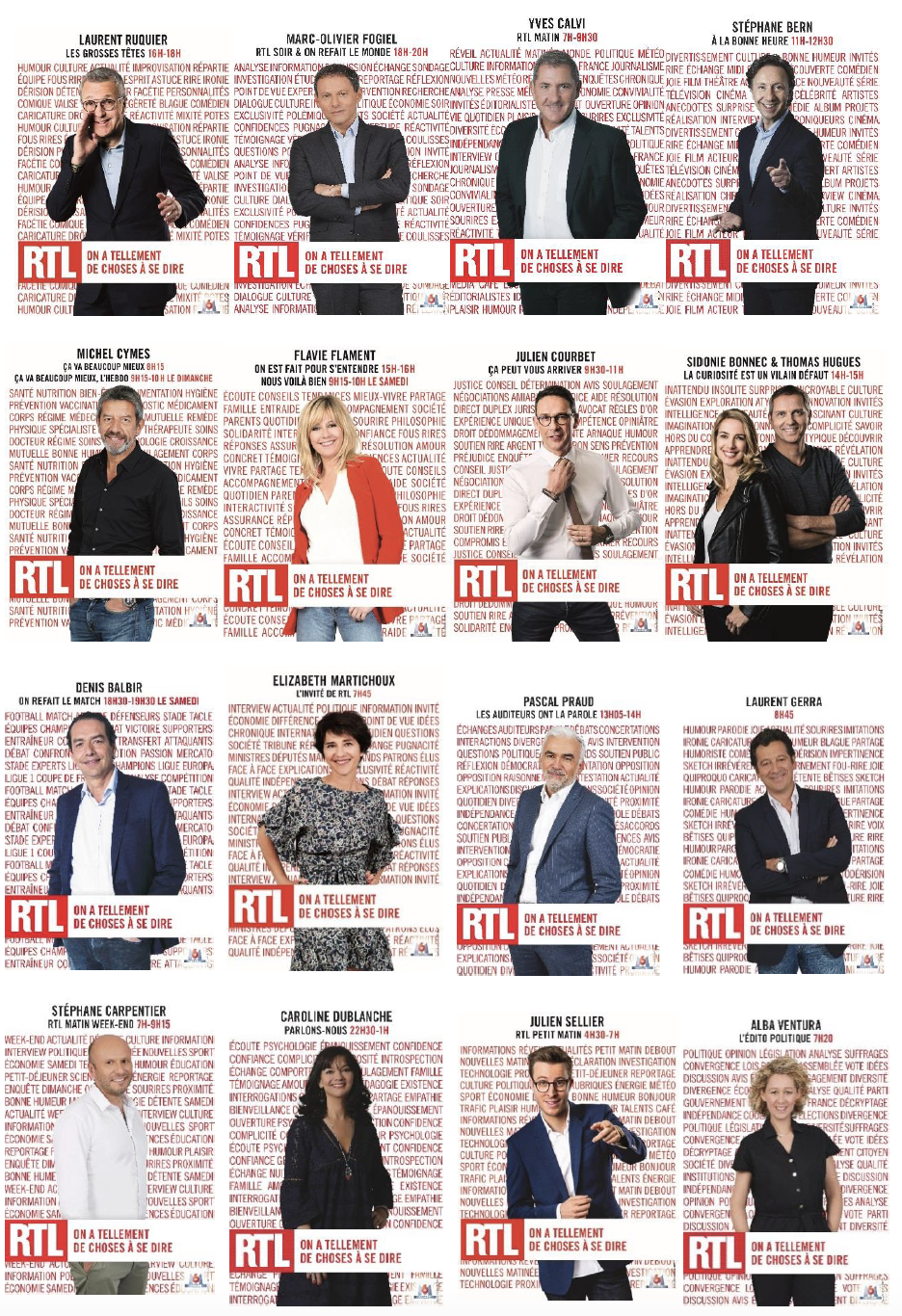 Nouvelle signature pour RTL : "On a tellement de choses à se dire"