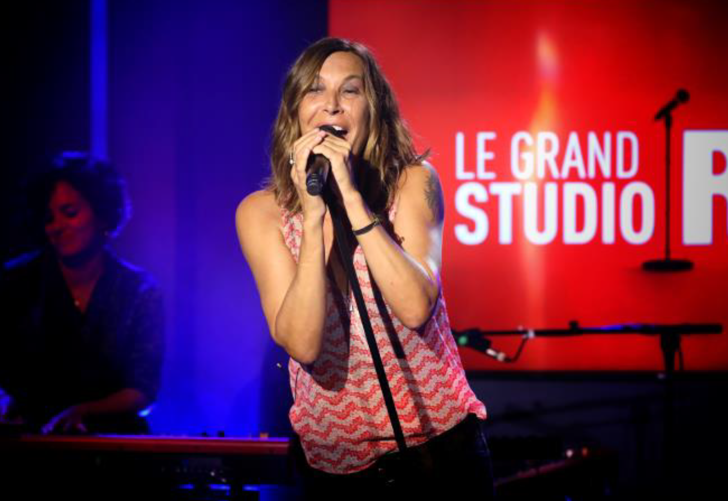 La chanteuse Zazie sera demain samedi dans le Grand Studio RTL © Sipa Press Fred Bukajlo