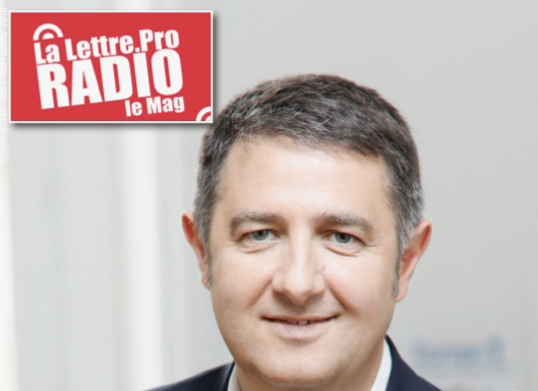 Laurent Guimier en une du magazine de La Lettre Pro de la Radio n°104. Sortie ce jeudi !