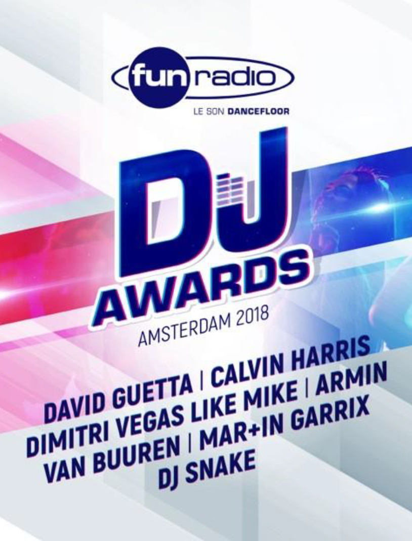 Les votes sont ouverts pour les Fun Radio DJ Awards