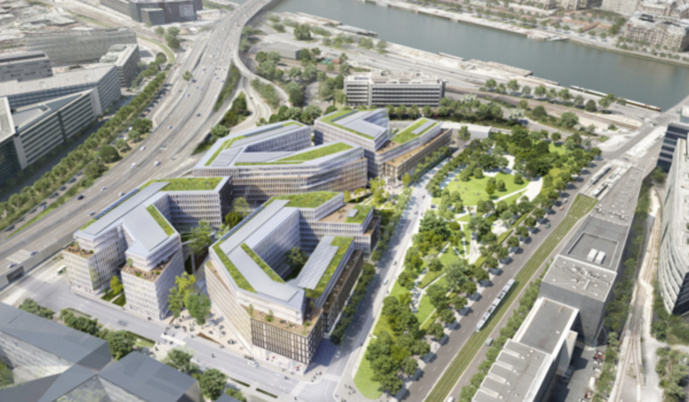 SFR, L'Express et Libération ont déjà emménagé dans le Altice Campus, avant RMC et BFM ce week-end.