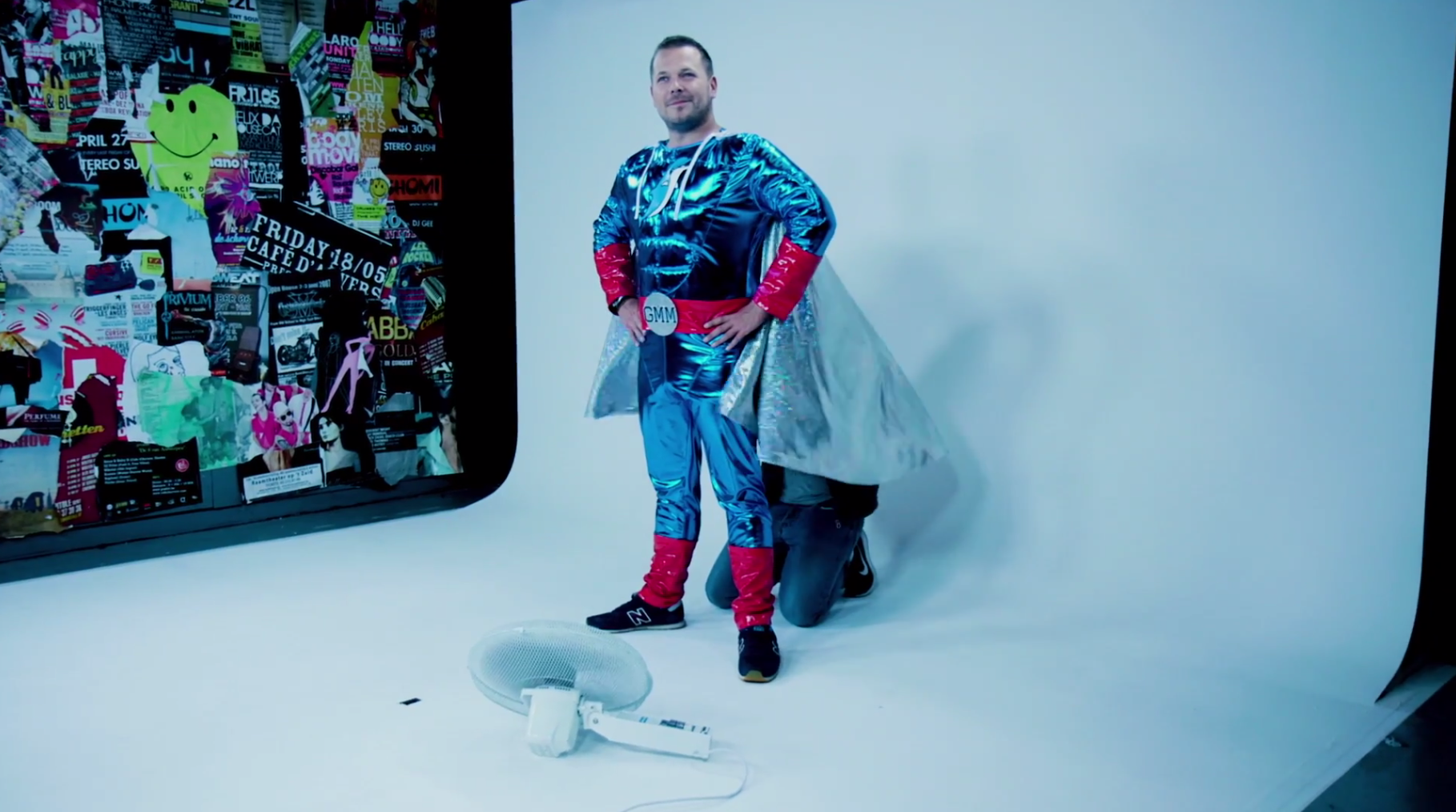 Gaëtan Bartosz alias "Good Morning Man", le super héros de Radio Contact