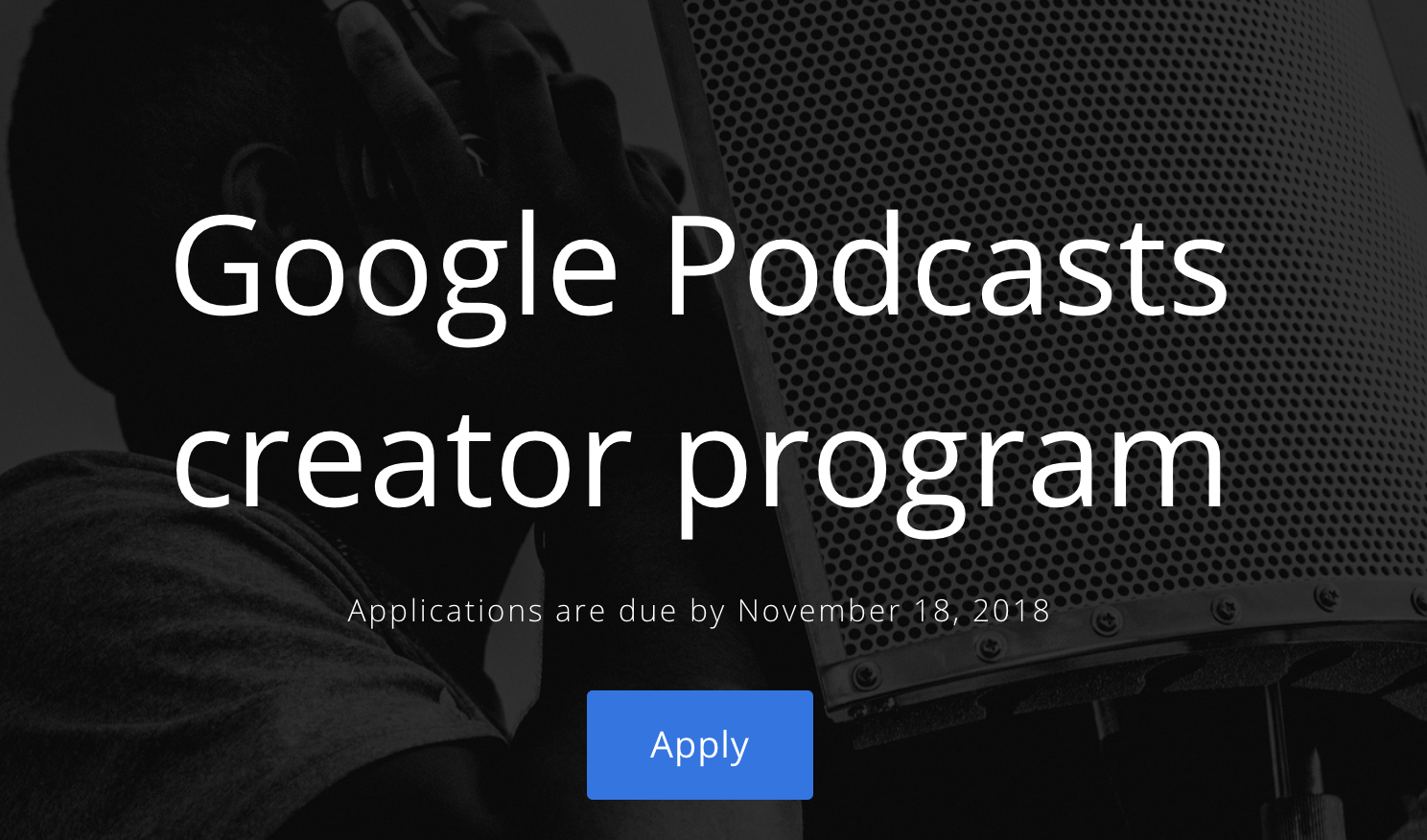 Google lance un programme pour les créateurs de podcasts