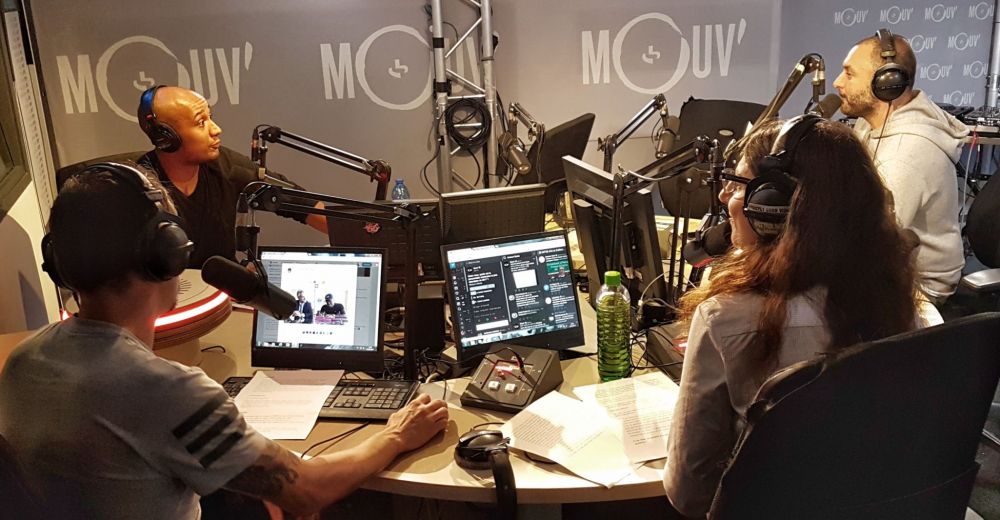 Selon Yacast, Mouv' diffuse 77% de rap avec une programmation à 84% de nouveautés. ©Mouv'