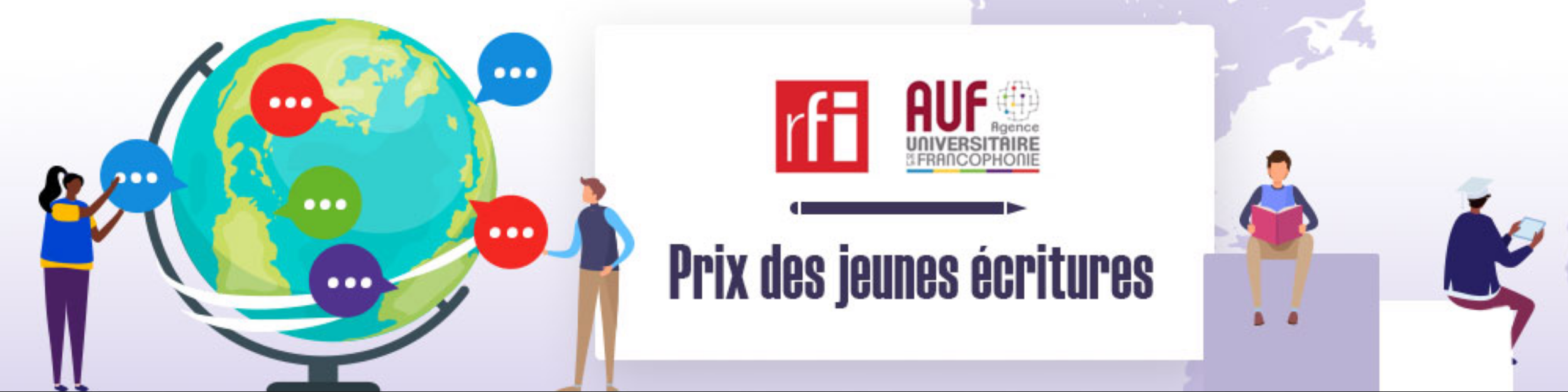 Première édition du "Prix des Jeunes Écritures RFI-AUF"