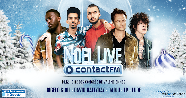 Contact FM organise un "Noël Live" à Valenciennes