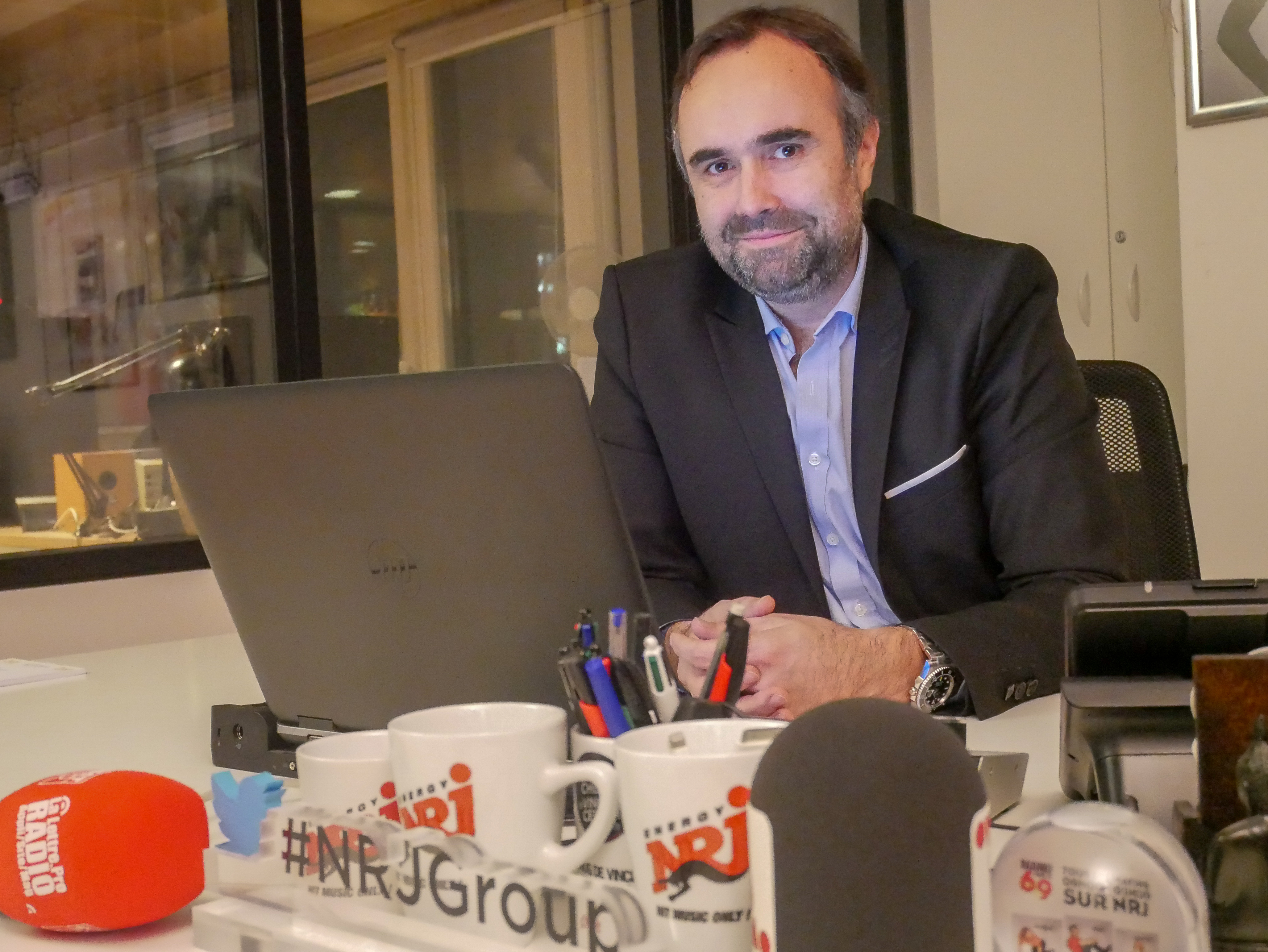 Gaël Sanquer : "Je pense sincèrement que NRJ restera la première radio musicale de France" / Photo François Quairel