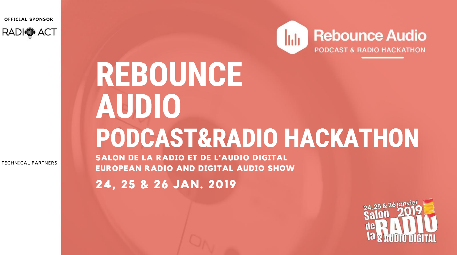 "Rebounce Audio" : le hackathon du podcast et de la radio