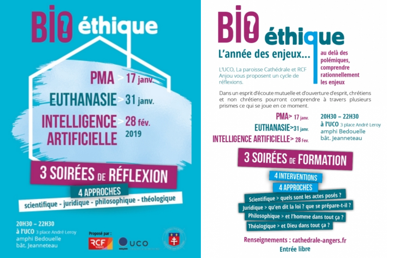 Bioéthique : RCF Anjou organise 3 conférences
