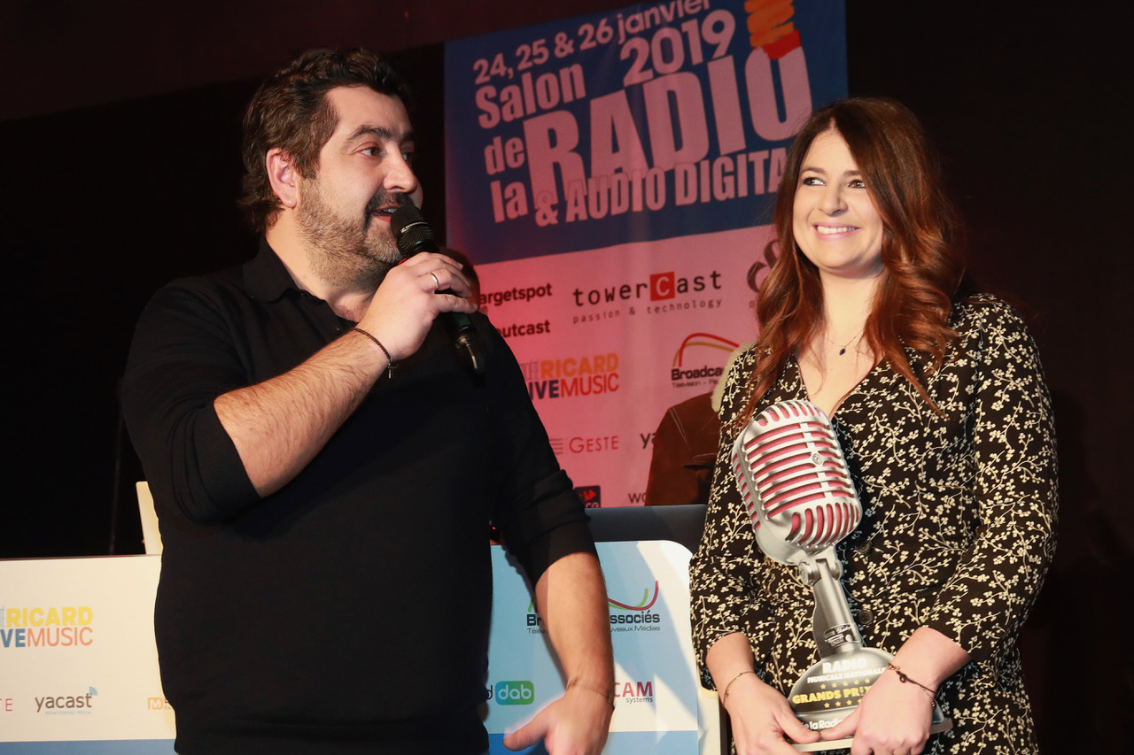 Le Grand Prix Radio 2019 de la musicale de l'année a été remis à Philippe Llado qui co-anime "Les Matins qui chantent" avec Sandy @ Linda Viksna / La Lettre Pro de la Radio