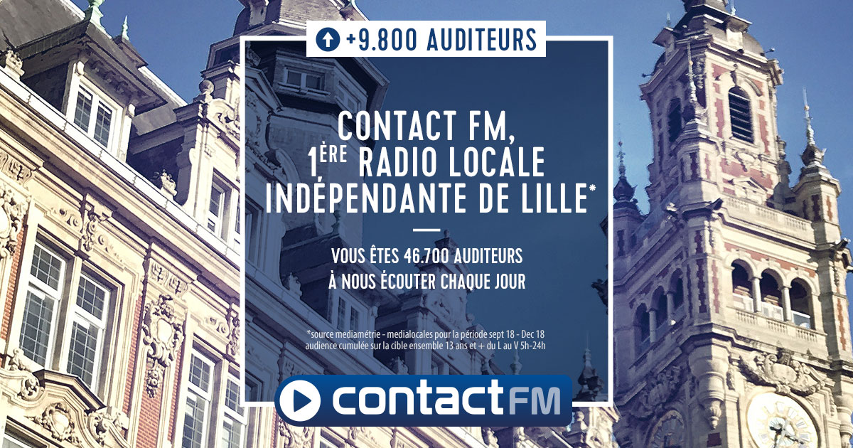 Radio Contact : première radio locale à Lille