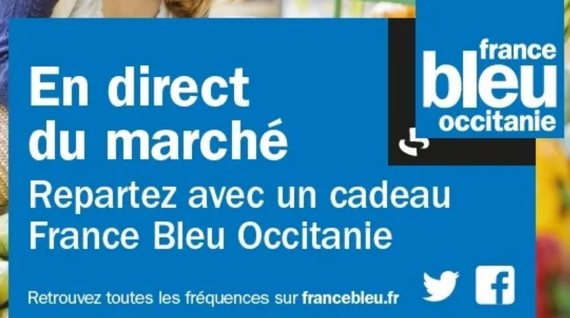 France Bleu Occitanie s'installe sur les marchés