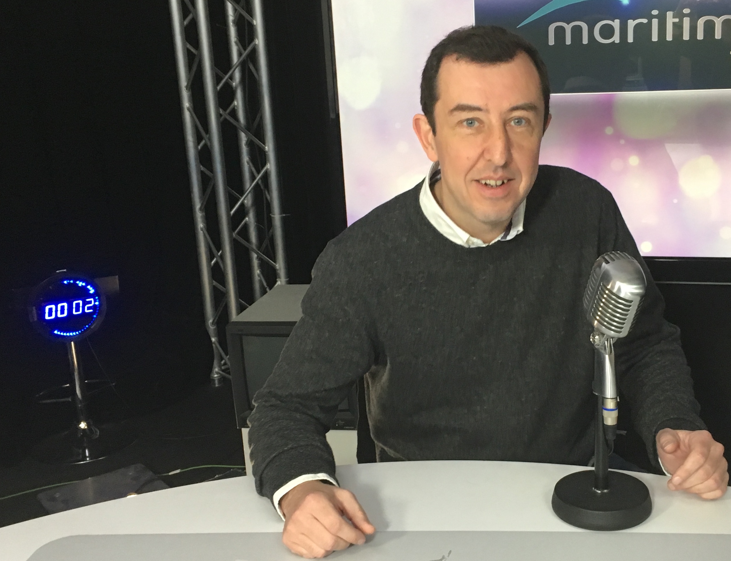 Passé par la PQR ou encore par la direction de Contact FM, Jean-Charles Verhaeghe, ici à Maritima, sillonne les studios des quatre coins de France et d'ailleurs