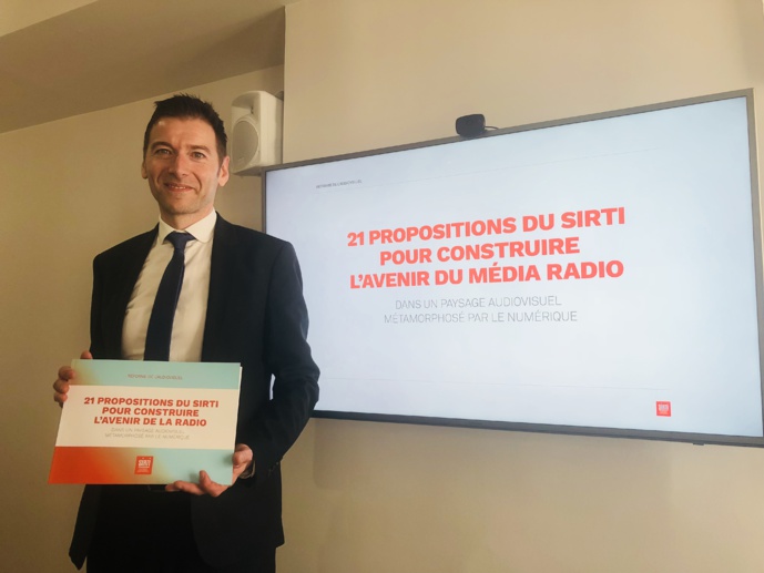 Alain Liberty préside le SIRTI depuis 2017. Photo La Lettre Pro de la Radio