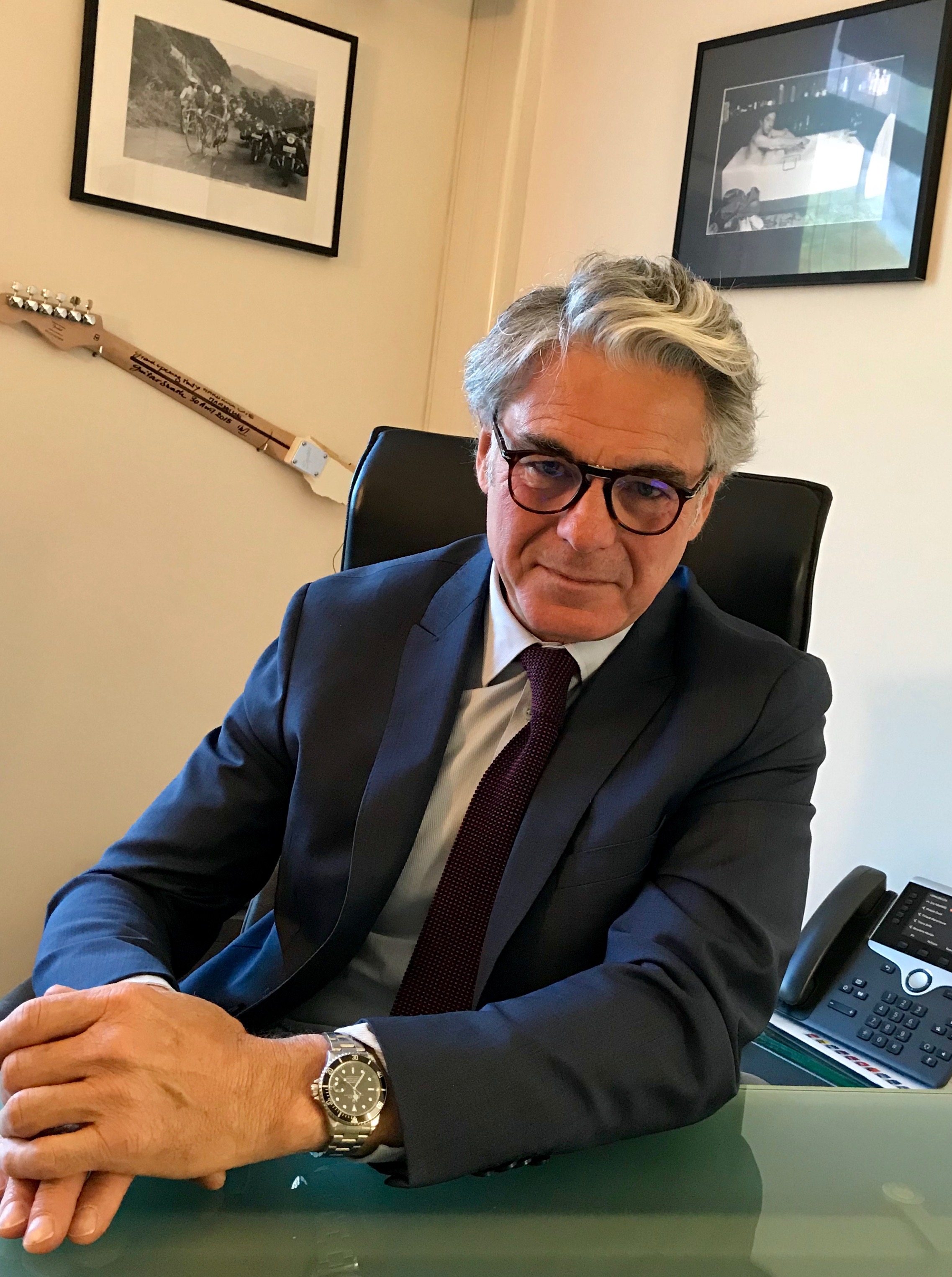 Éric Navarro, directeur de France Bleu Provence depuis 2013, après avoir été délégué région Méditerranée, délégué Grand Est France Bleu, directeur France Bleu Roussillon et responsable des programmes France Bleu Provence. @FB Provence