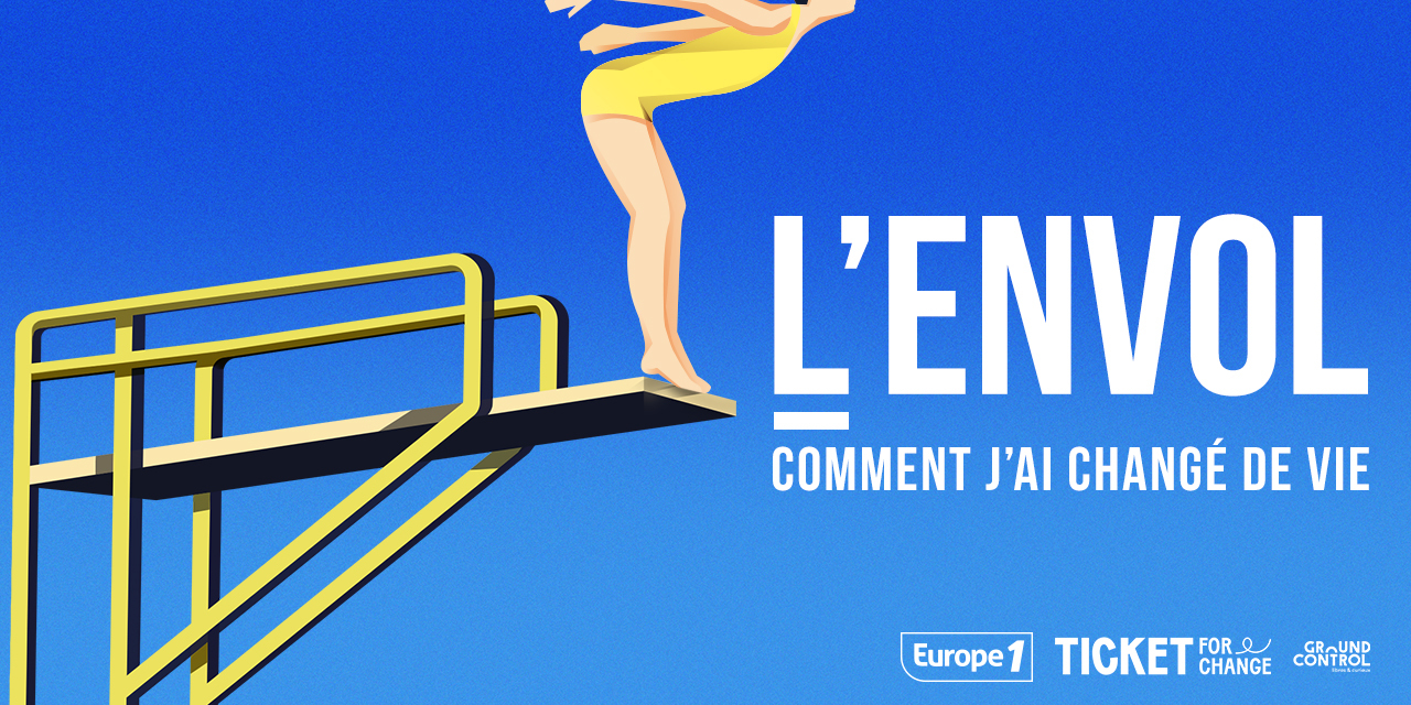 Europe 1 a lancé "L’Envol", le podcast sur le changement de vie