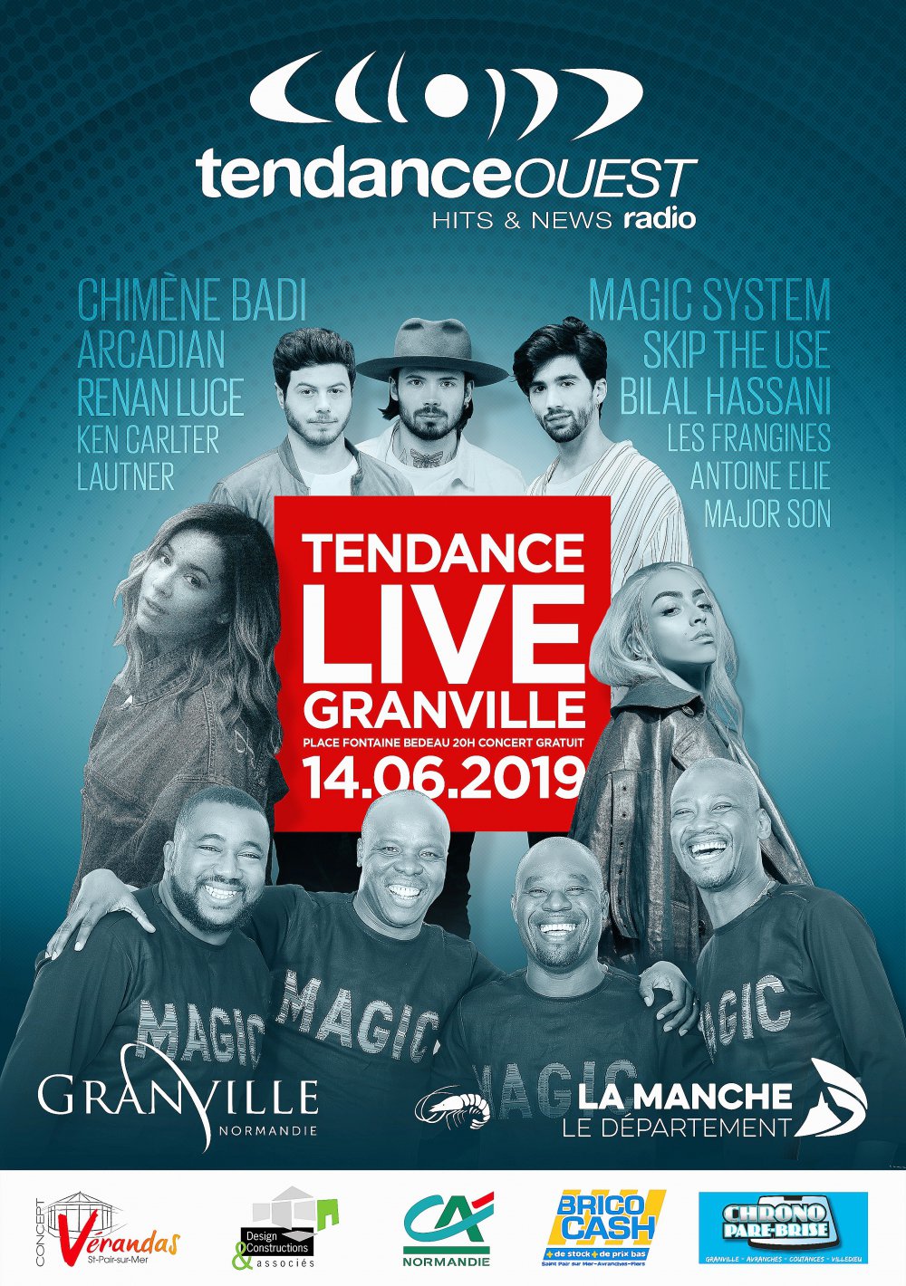 Onze groupes et artistes au Tendance Live à Granville