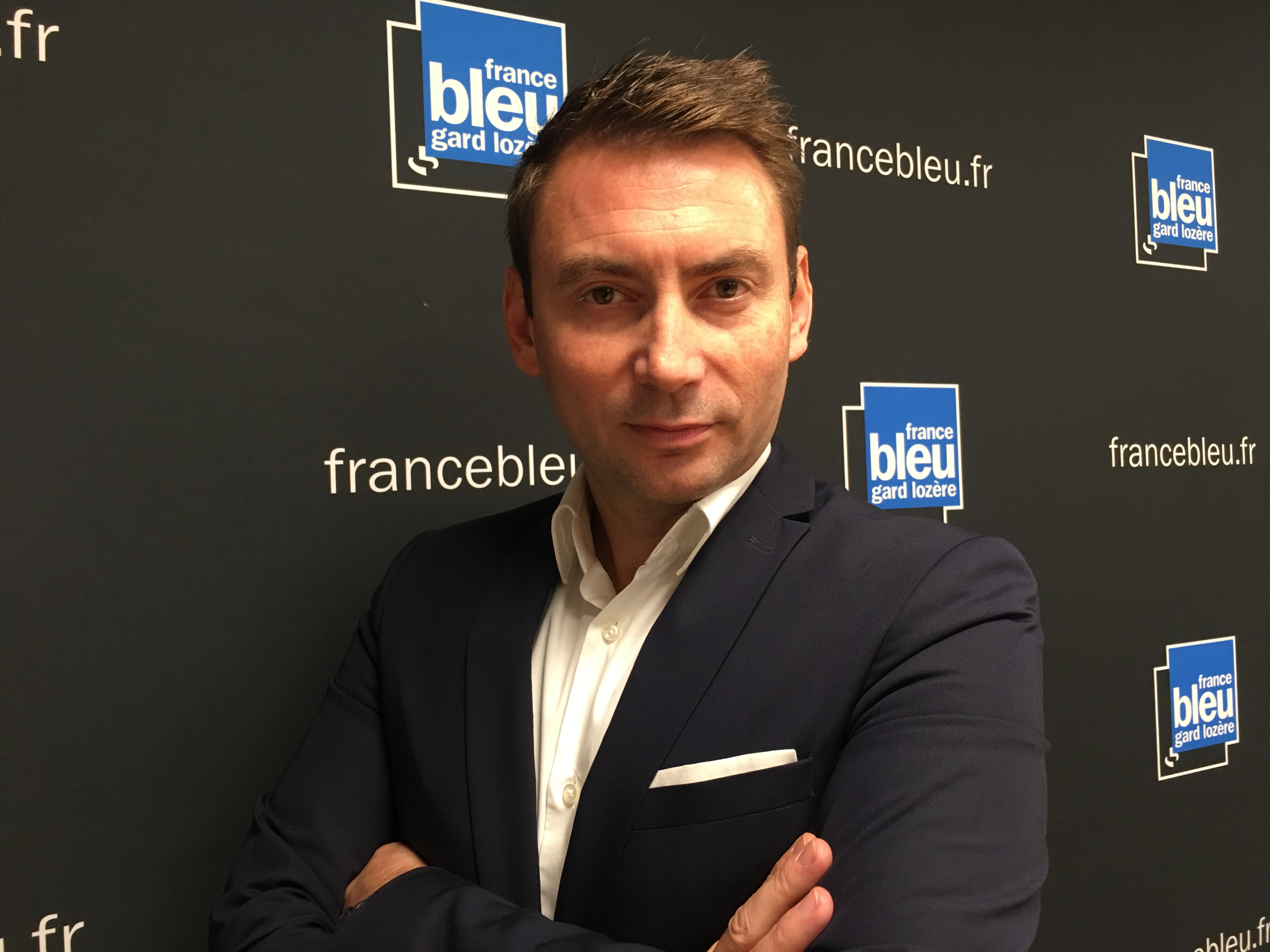 Cédric Conca, responsable des programmes de France Bleu Azur. Crédits : Radio France