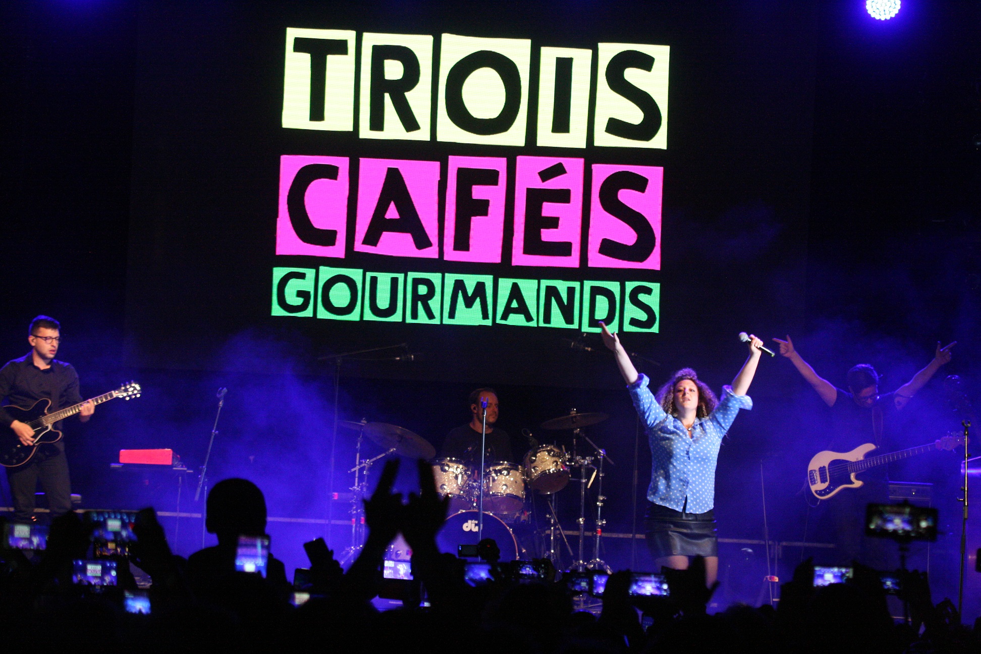 Le groupe corrézien Trois Cafés Gourmands au Totem Music Live