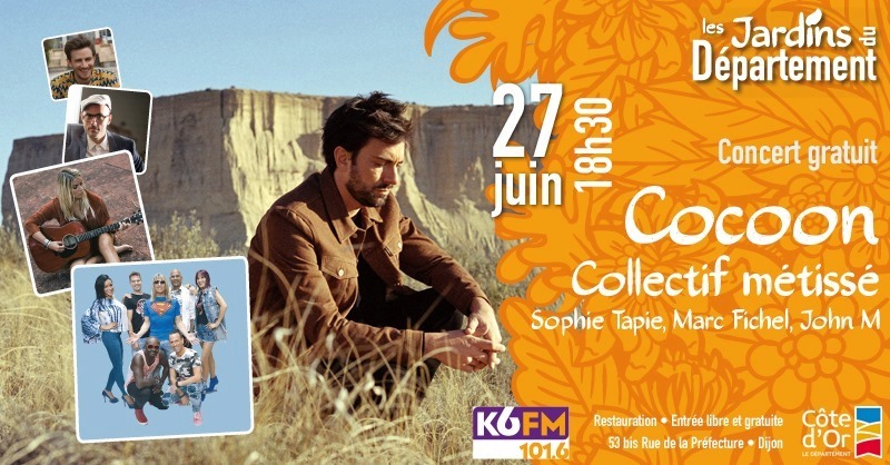 K6FM dans les jardins du Département de la Côte d'Or