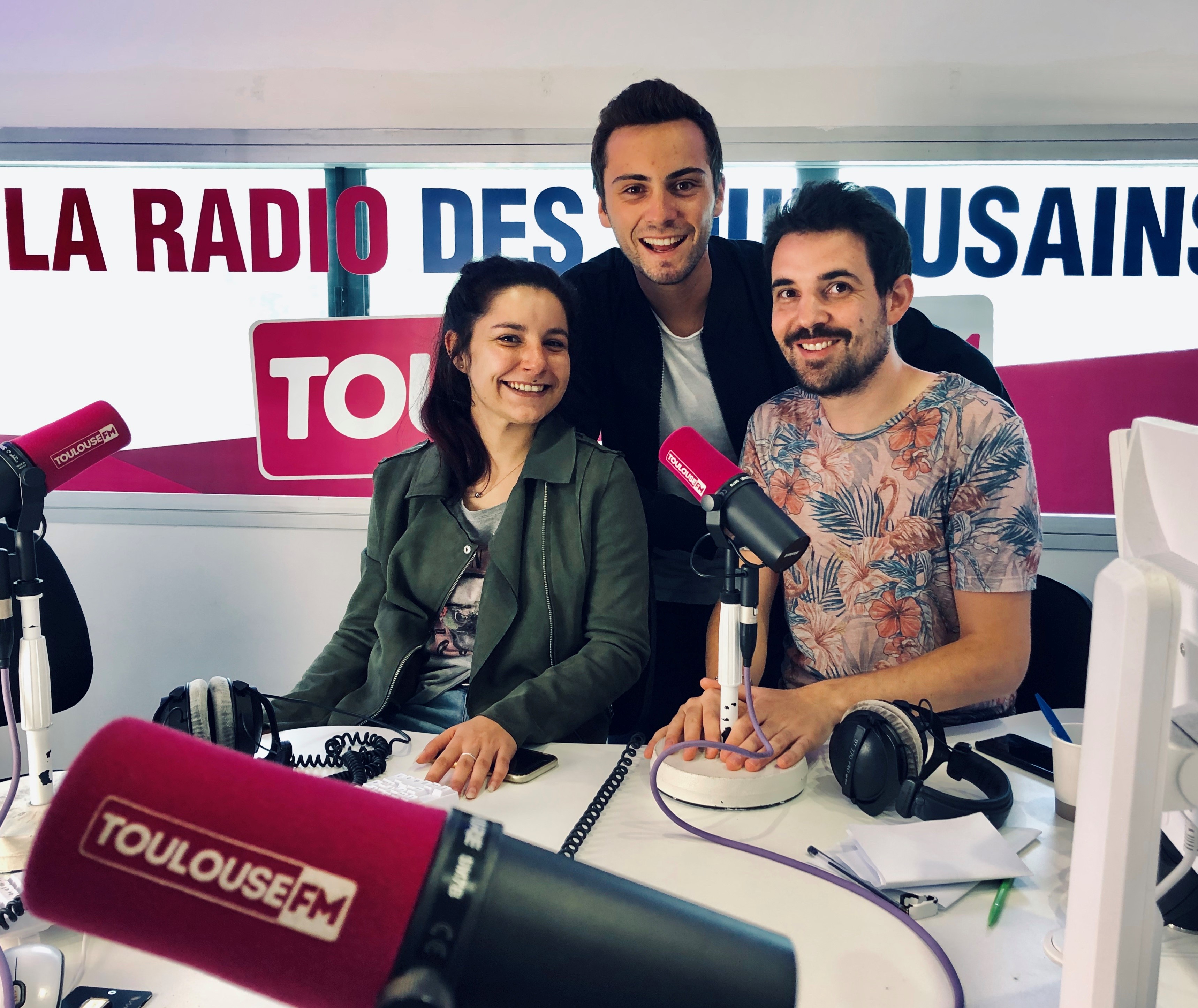 Louis, Nico et Elsa. C’est la "Team du matin" sur Toulouse FM. Un sympathique trio pour réveiller les auditeurs chaque jour.