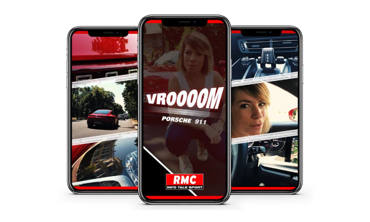 "Vroooom" : RMC lance son 1er show sur Snapchat