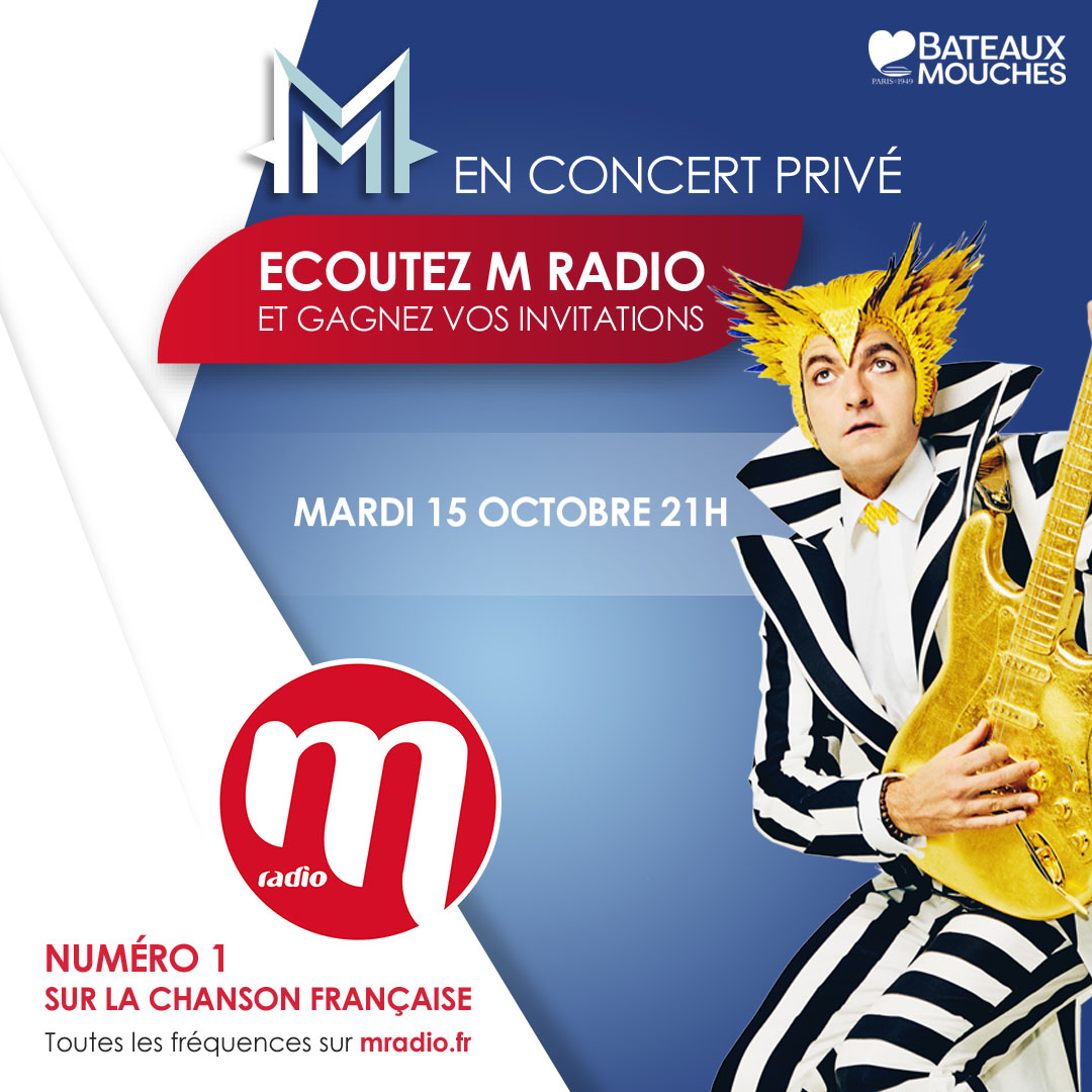M Radio invite le chanteur Matthieu Chedid