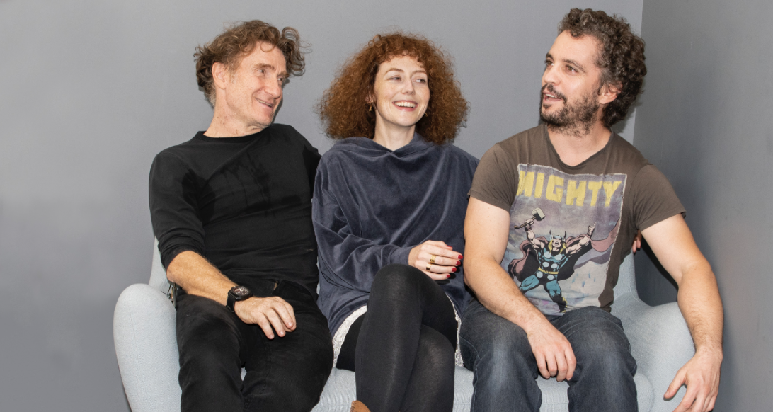 Bruno Sanches, Blandine Bellavoir et Thierry Frémont © Augustin JSM