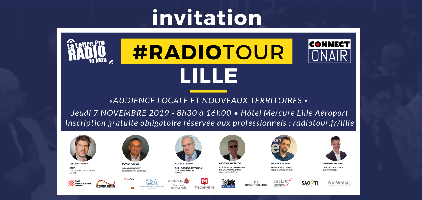 RadioTour : rendez-vous à Lille ce 7 novembre