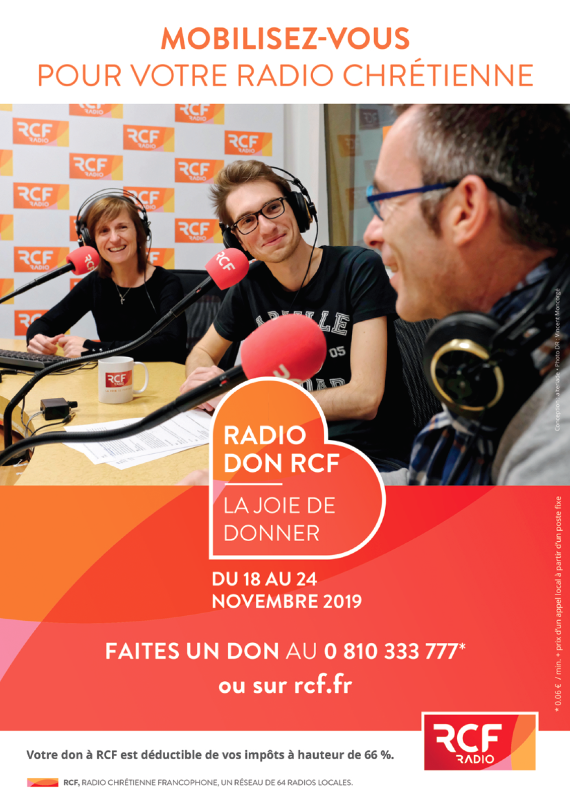 Nouvelle édition du Radio Don sur RCF