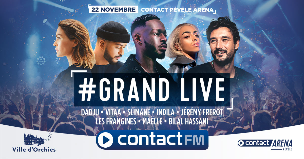 Contact FM : un concert au "Contact Pévèle Arena"
